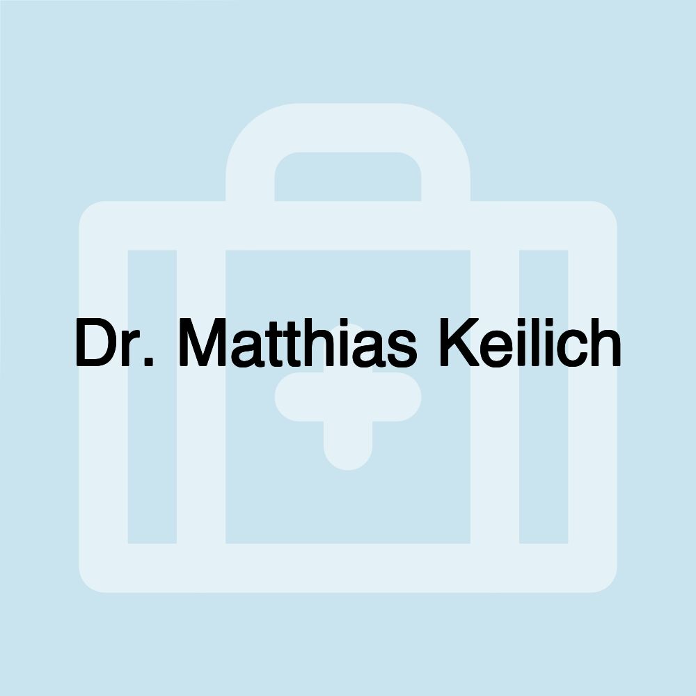 Dr. Matthias Keilich