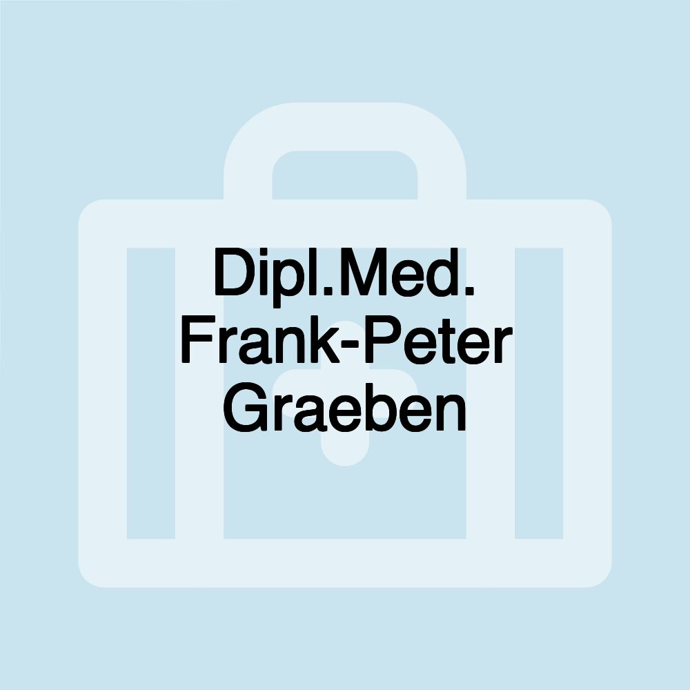 Dipl.Med. Frank-Peter Graeben