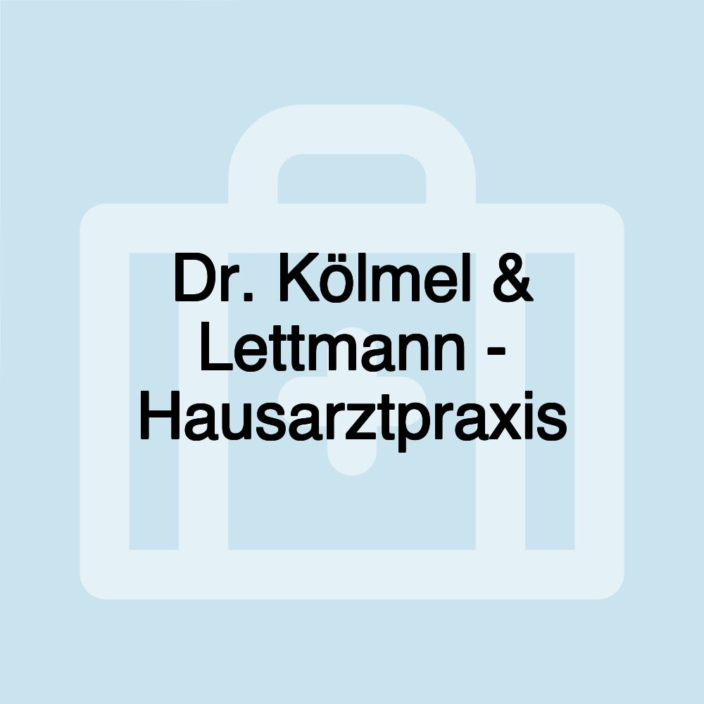 Dr. Kölmel & Lettmann - Hausarztpraxis