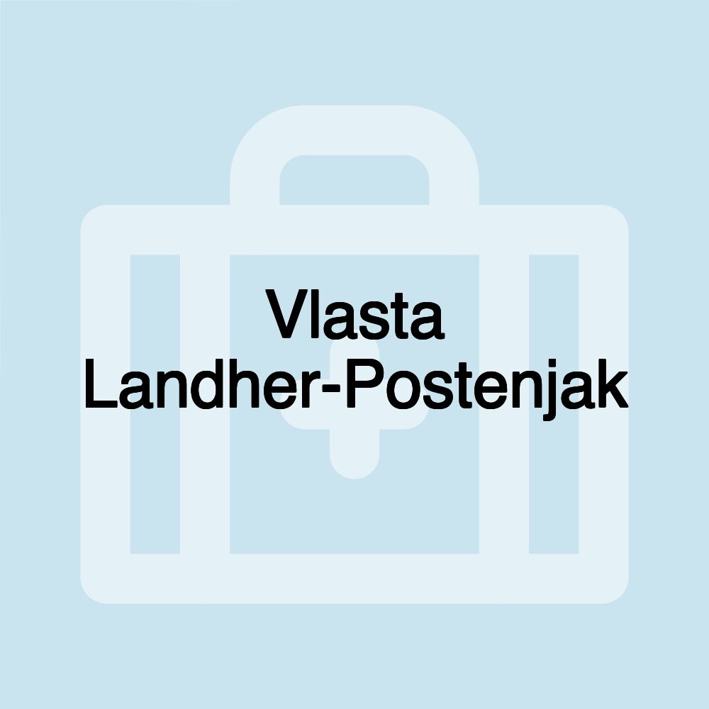 Vlasta Landher-Postenjak