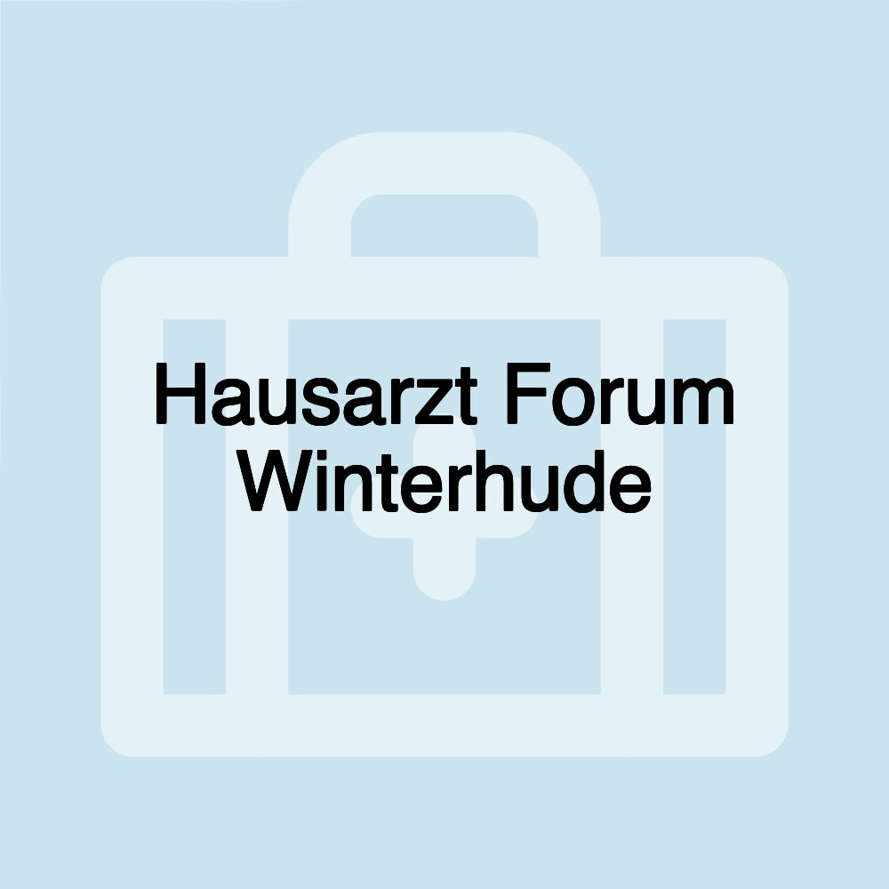 Hausarzt Forum Winterhude