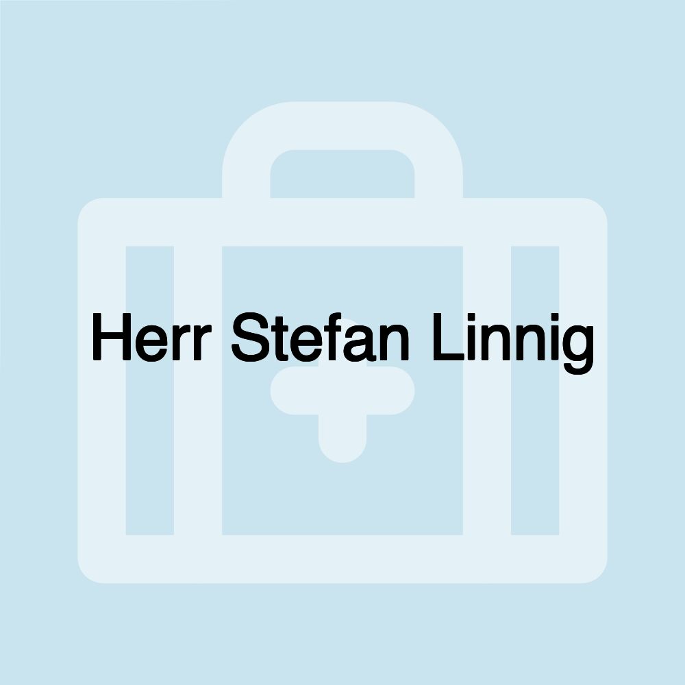 Herr Stefan Linnig