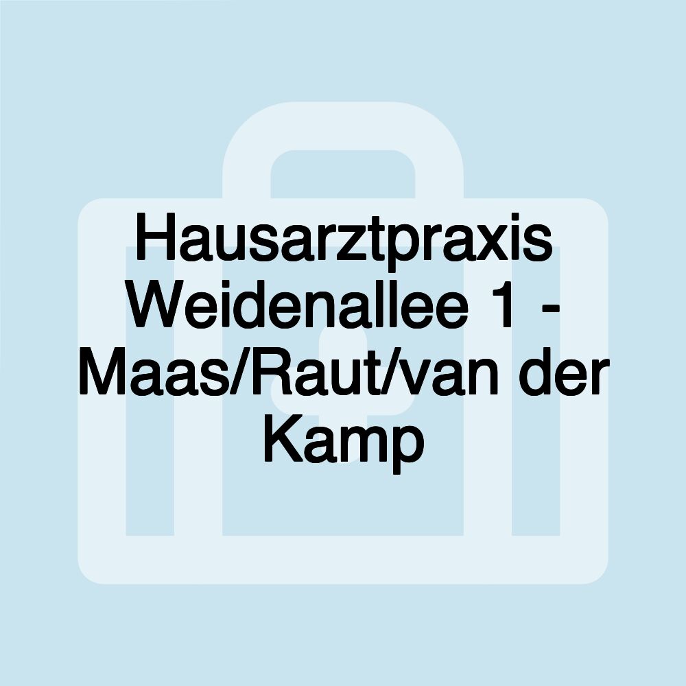 Hausarztpraxis Weidenallee 1 - Maas/Raut/van der Kamp