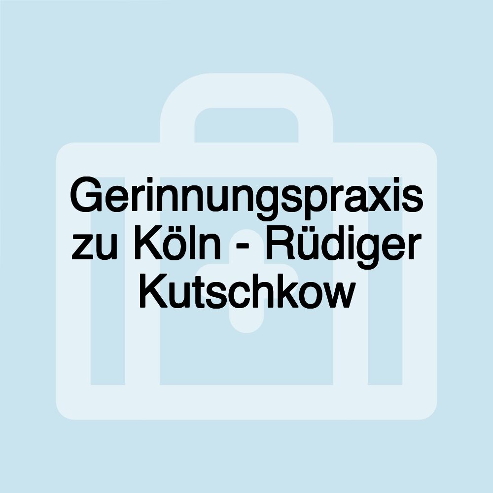 Gerinnungspraxis zu Köln - Rüdiger Kutschkow