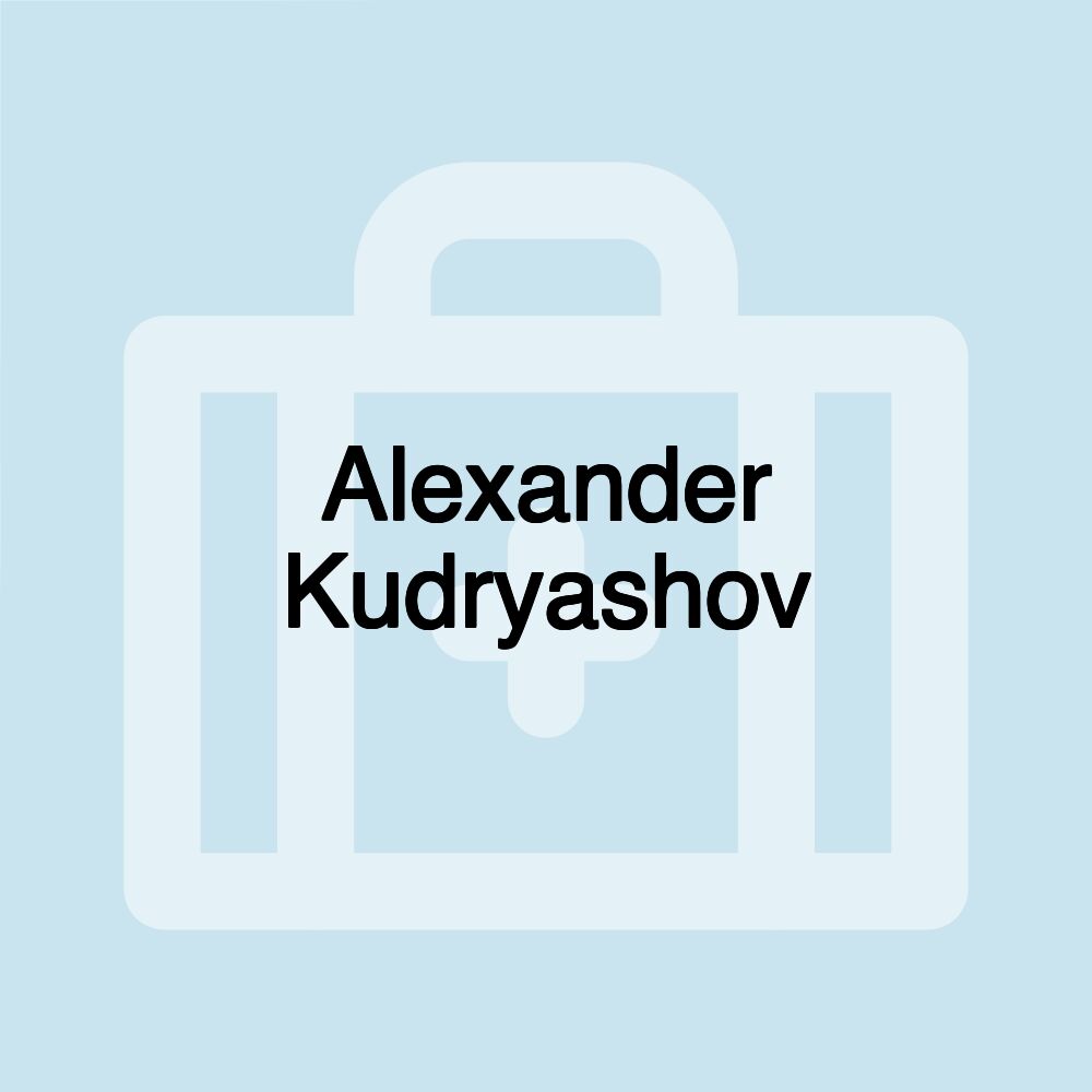 Alexander Kudryashov