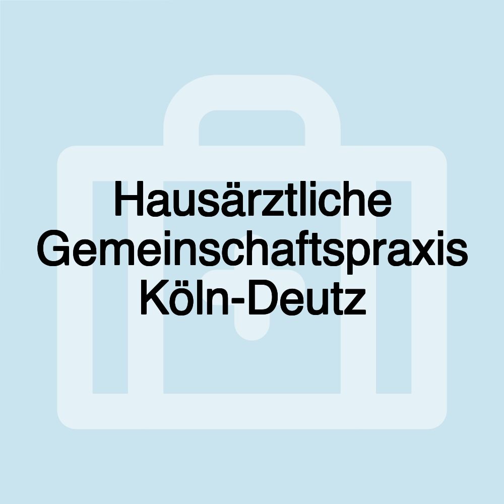 Hausärztliche Gemeinschaftspraxis Köln-Deutz