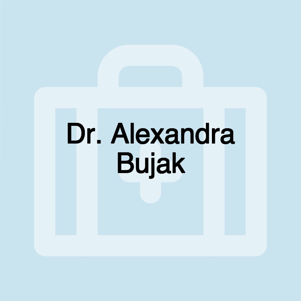 Dr. Alexandra Bujak