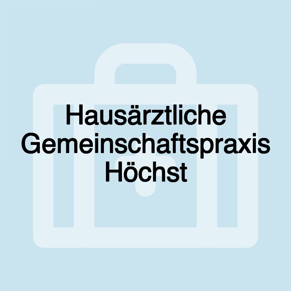 Hausärztliche Gemeinschaftspraxis Höchst