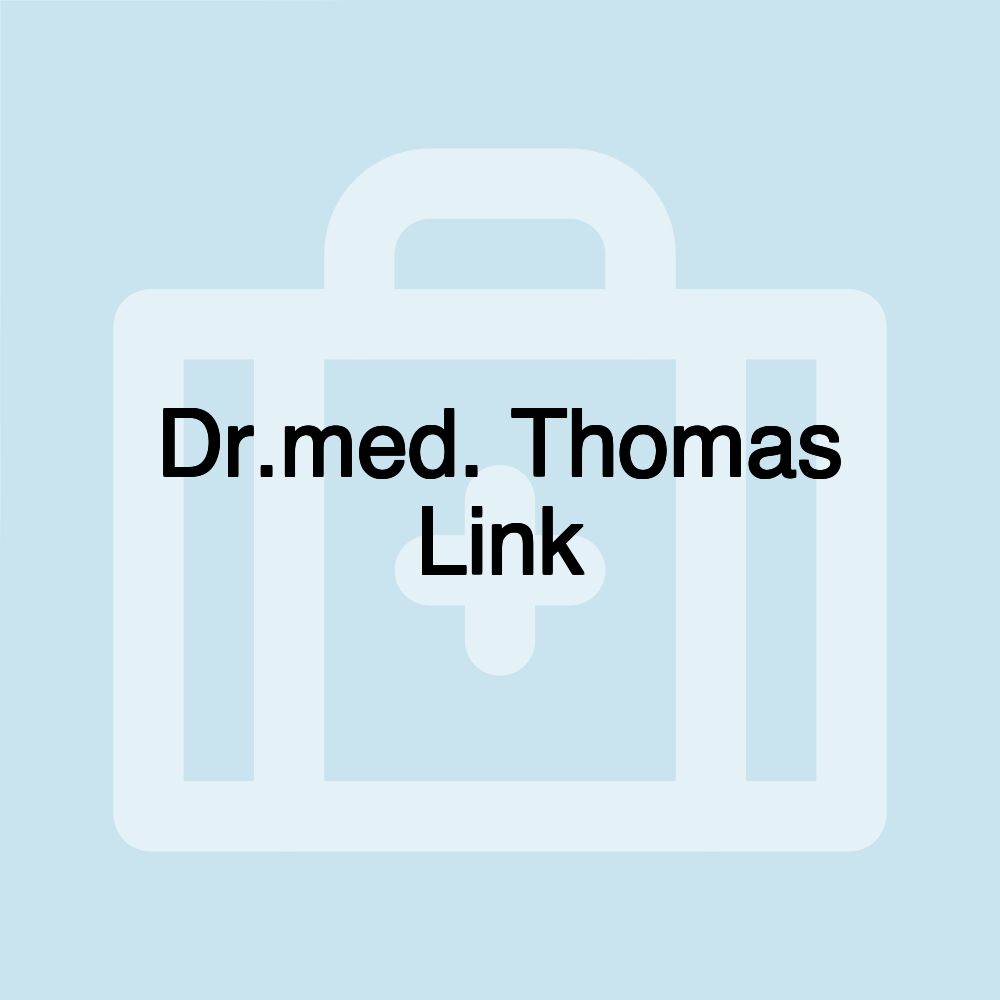 Dr.med. Thomas Link