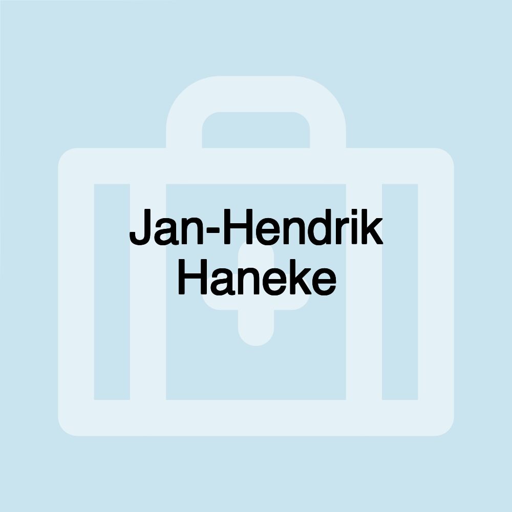 Jan-Hendrik Haneke