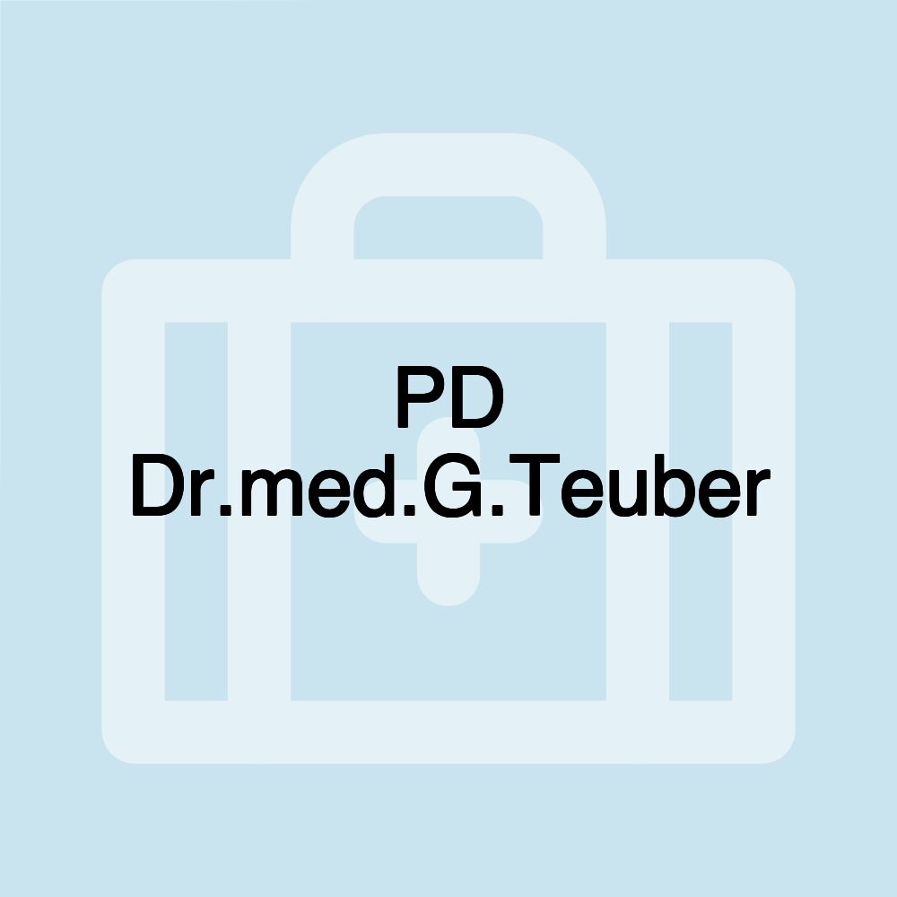 PD Dr.med.G.Teuber