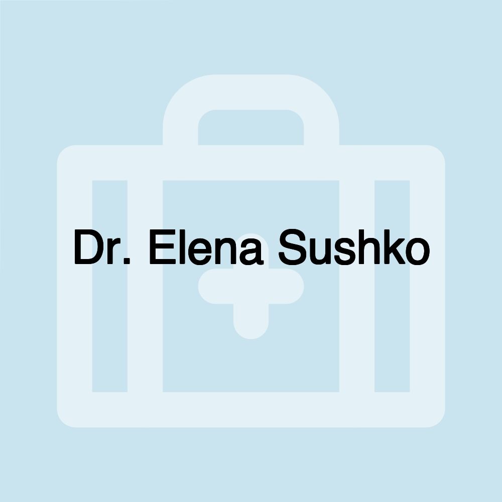 Dr. Elena Sushko