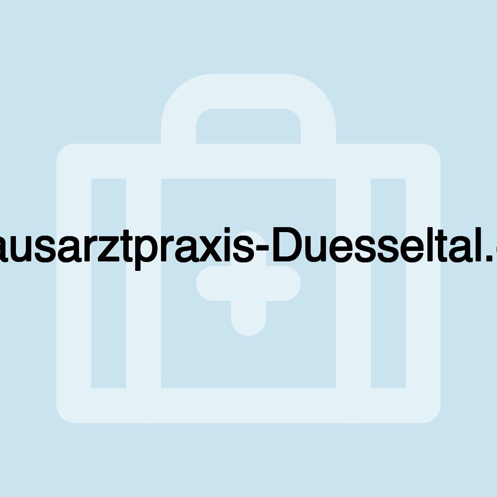 Hausarztpraxis-Duesseltal.de