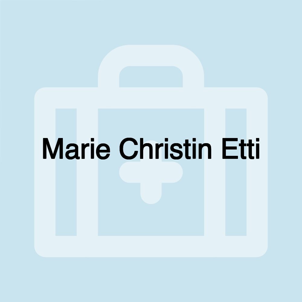 Marie Christin Etti