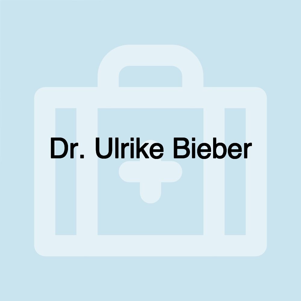 Dr. Ulrike Bieber