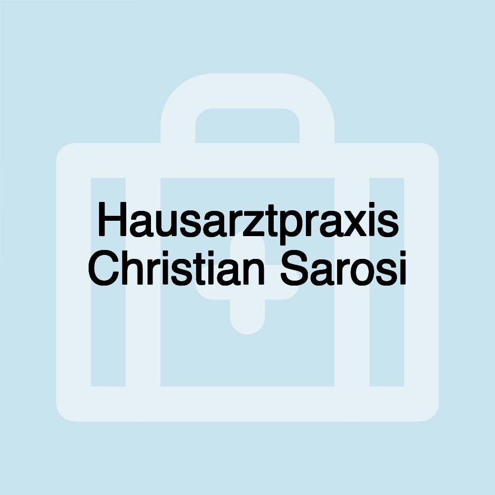 Hausarztpraxis Christian Sarosi