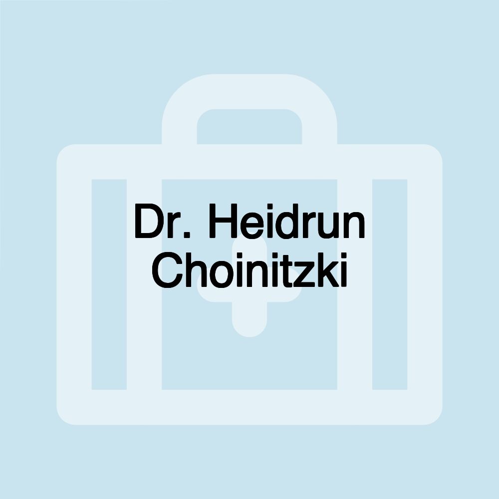 Dr. Heidrun Choinitzki