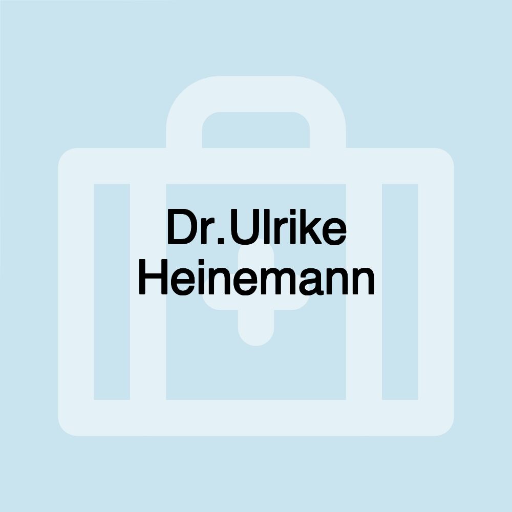 Dr.Ulrike Heinemann