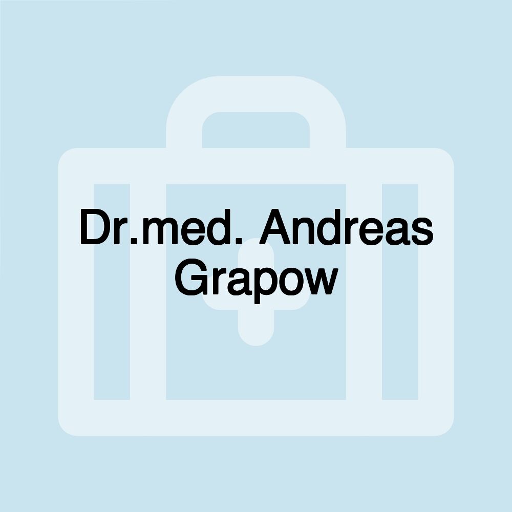 Dr.med. Andreas Grapow