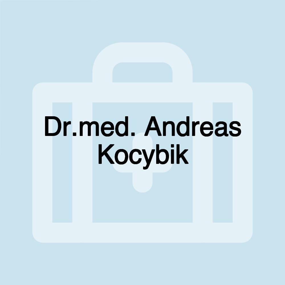 Dr.med. Andreas Kocybik