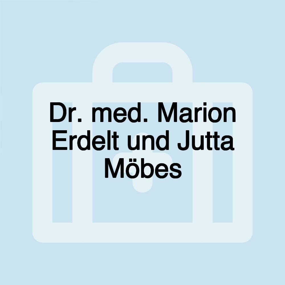 Dr. med. Marion Erdelt und Jutta Möbes