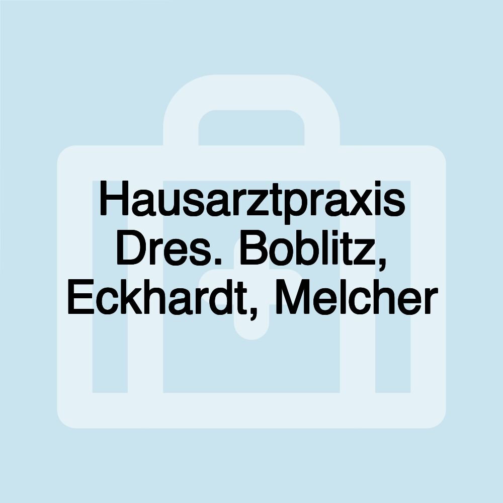 Hausarztpraxis Dres. Boblitz, Eckhardt, Melcher