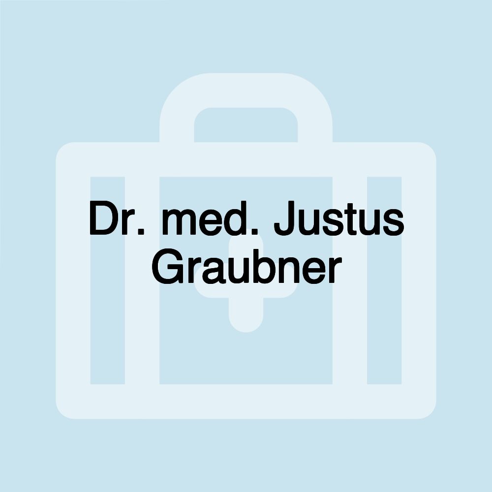 Dr. med. Justus Graubner