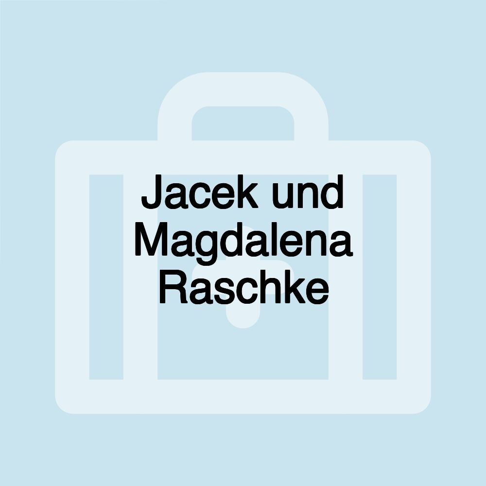 Jacek und Magdalena Raschke