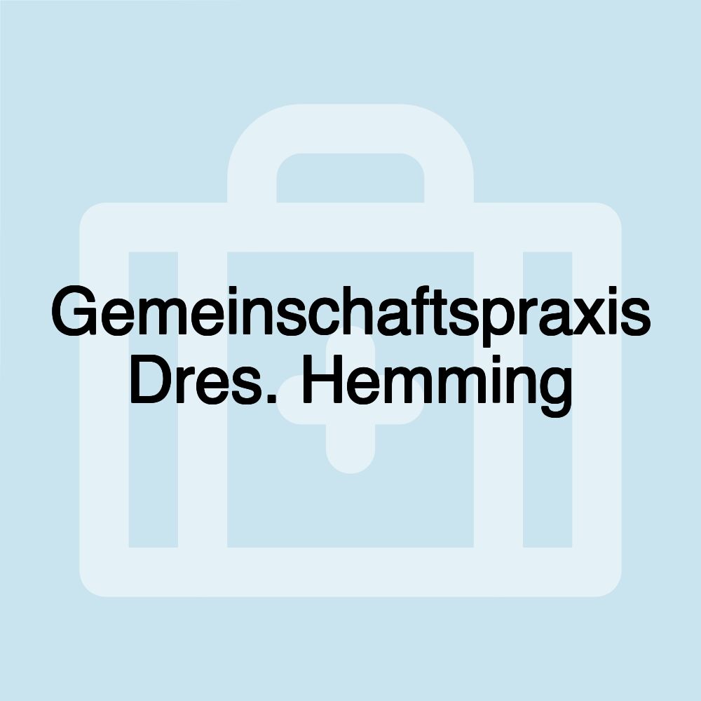 Gemeinschaftspraxis Dres. Hemming