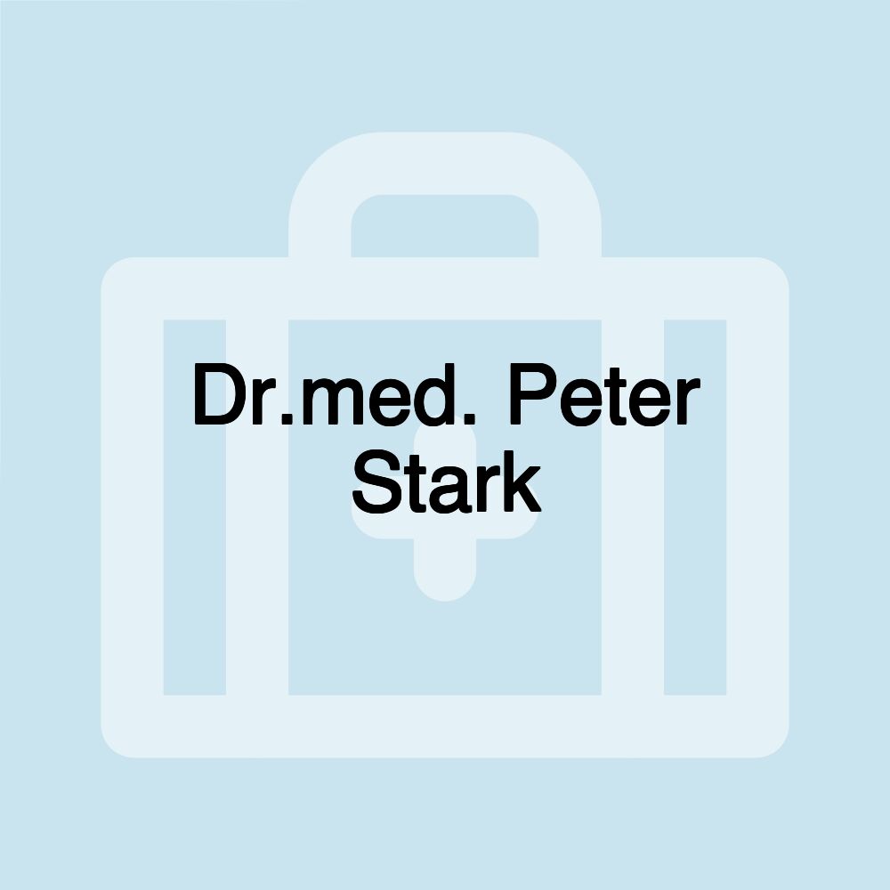 Dr.med. Peter Stark