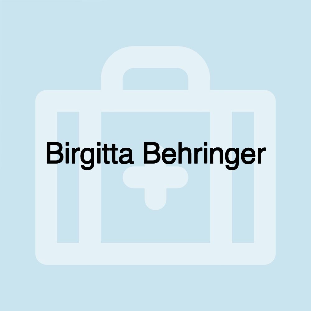 Birgitta Behringer