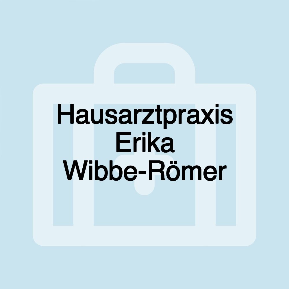 Hausarztpraxis Erika Wibbe-Römer