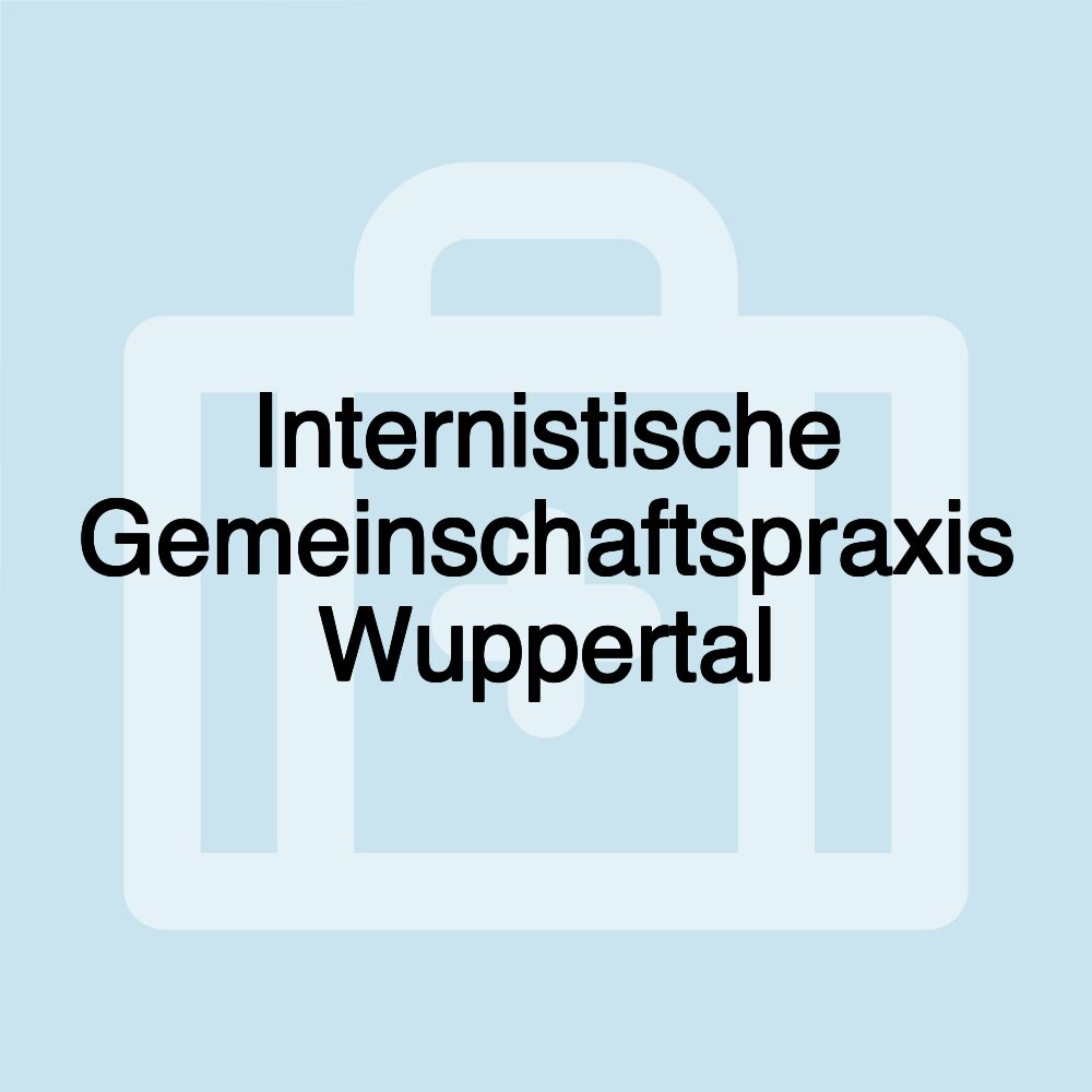 Internistische Gemeinschaftspraxis Wuppertal