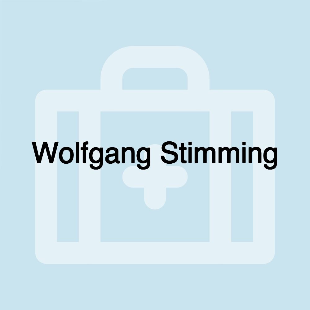 Wolfgang Stimming