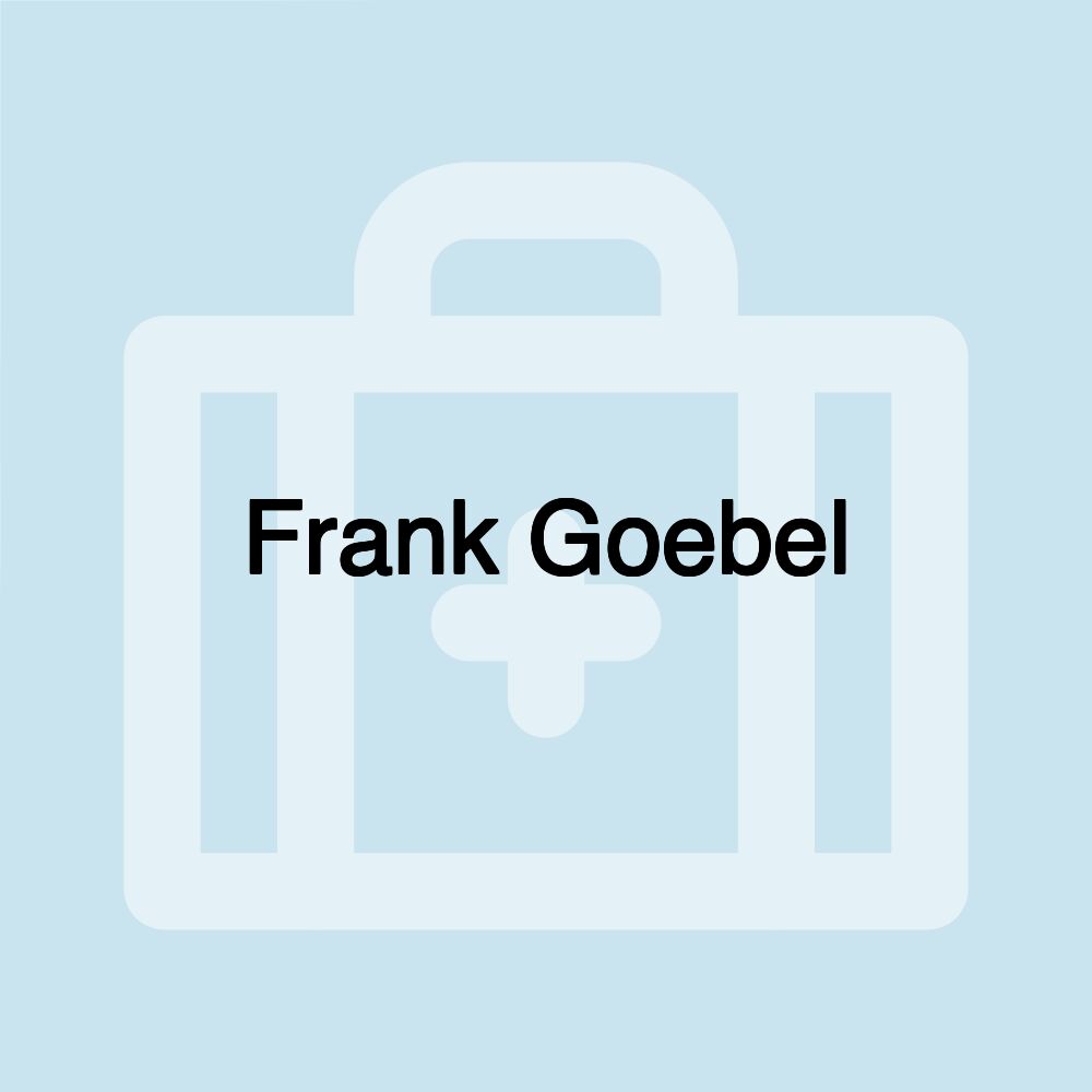 Frank Goebel