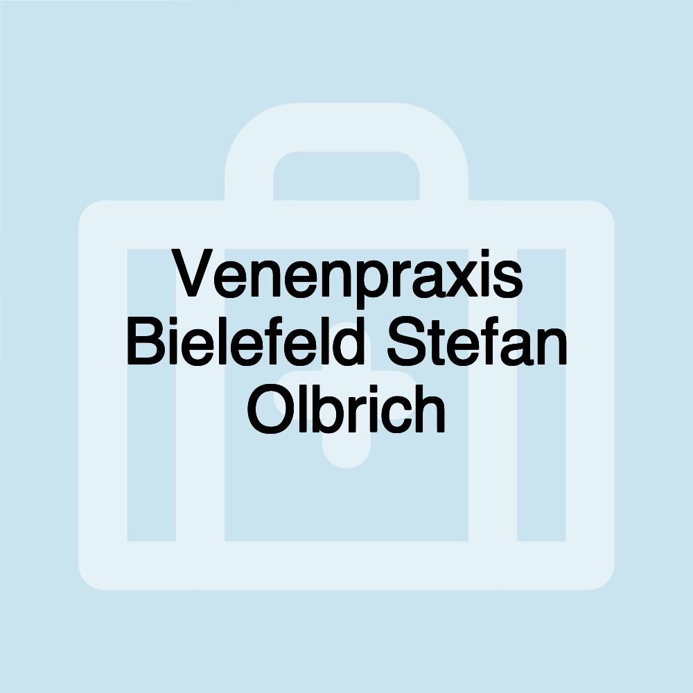 Venenpraxis Bielefeld Stefan Olbrich