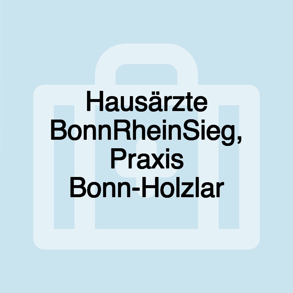 Hausärzte BonnRheinSieg, Praxis Bonn-Holzlar