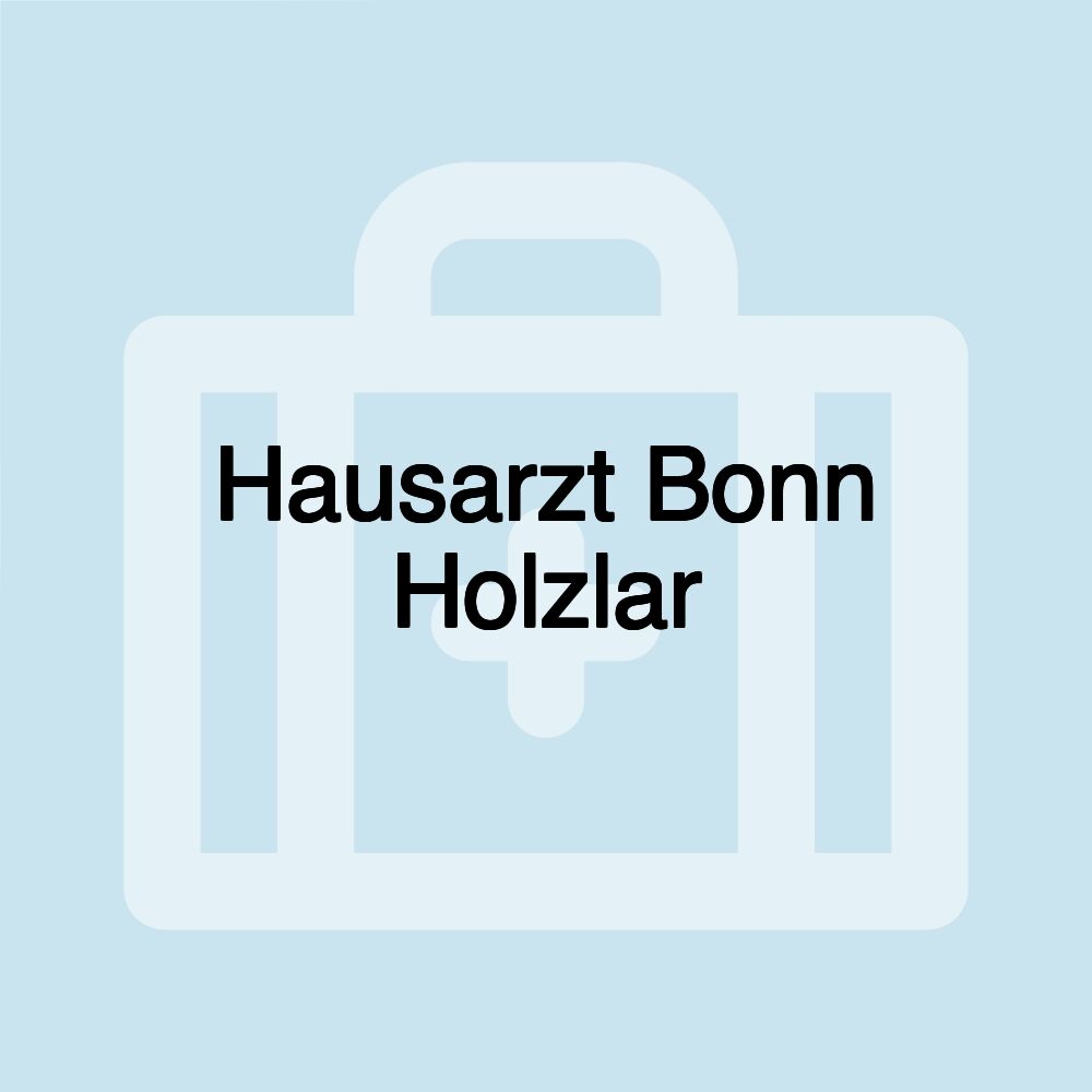 Hausarzt Bonn Holzlar