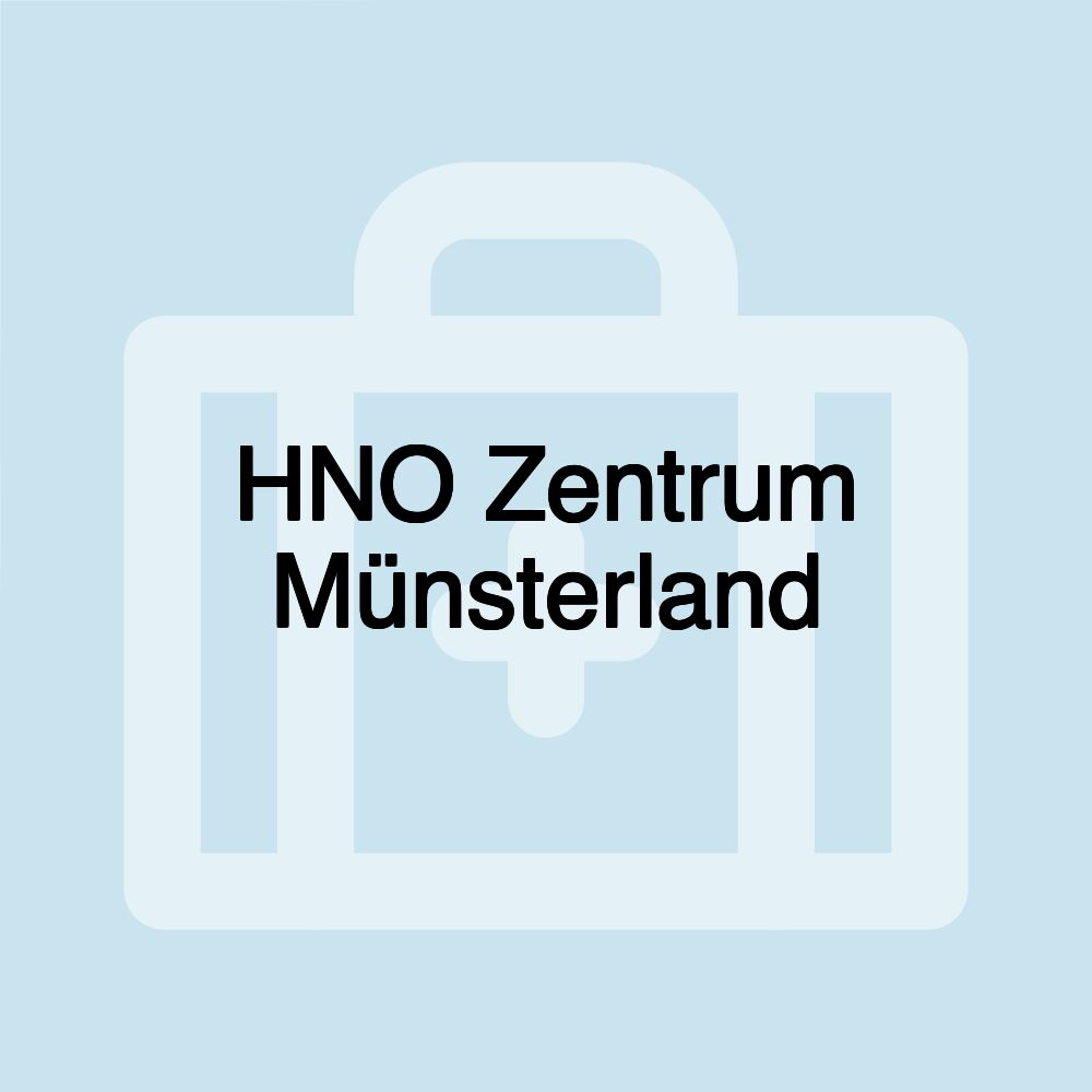 HNO Zentrum Münsterland