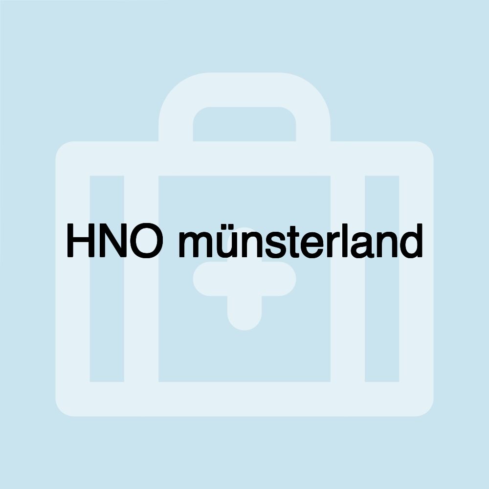 HNO münsterland