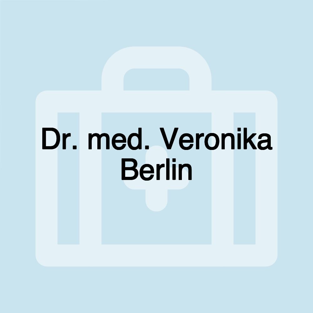 Dr. med. Veronika Berlin