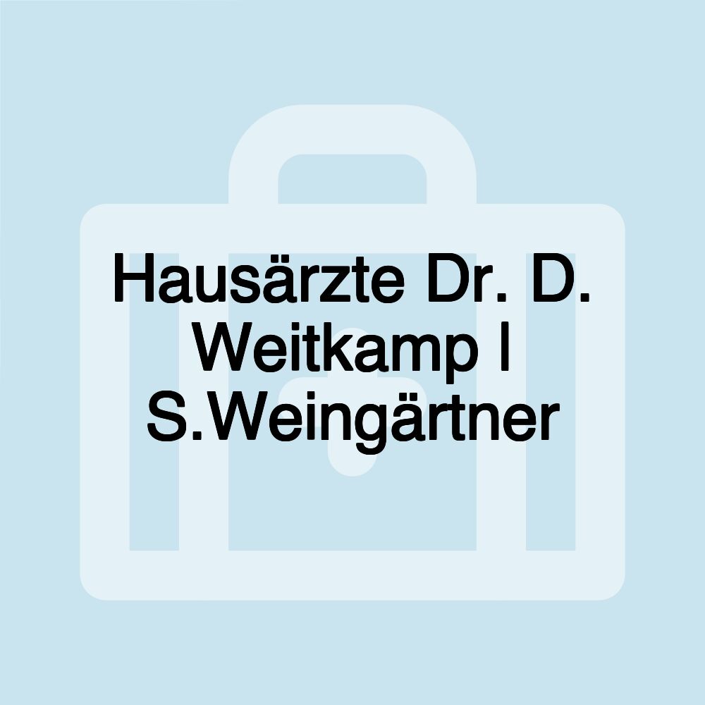 Hausärzte Dr. D. Weitkamp | S.Weingärtner