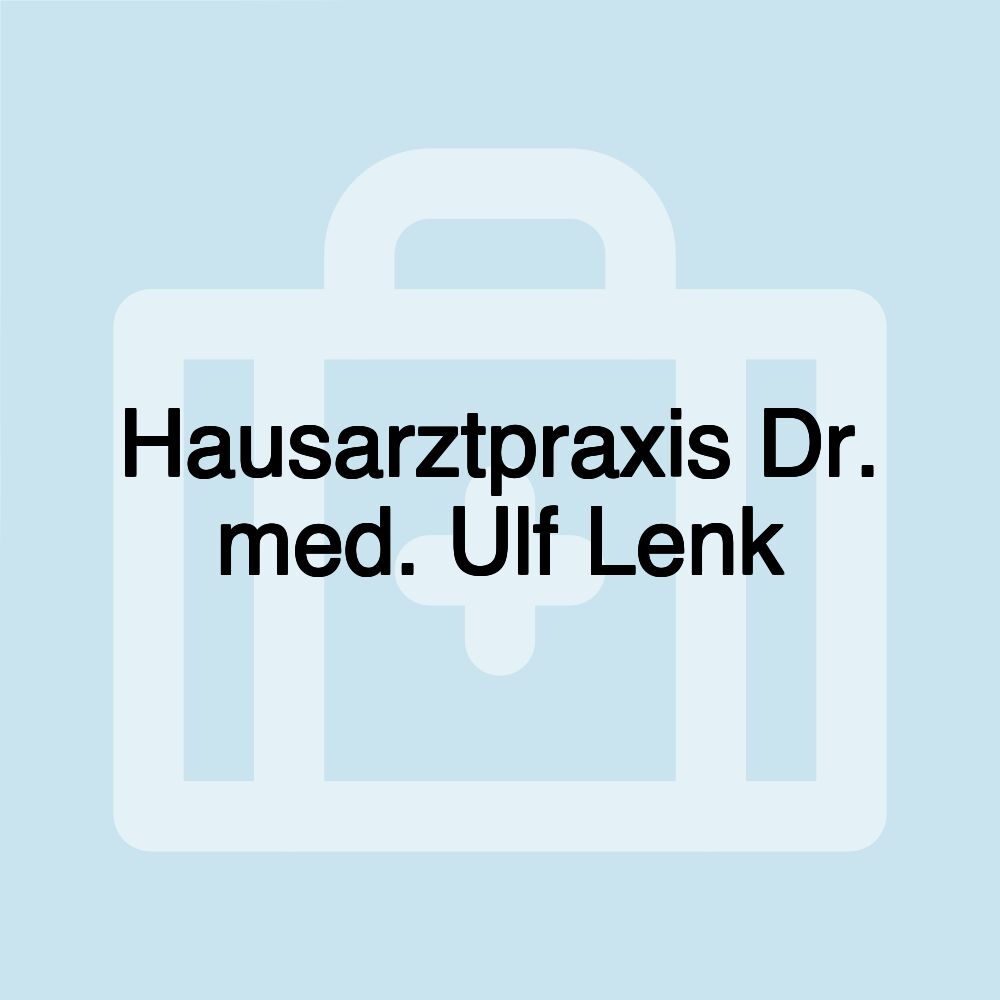 Hausarztpraxis Dr. med. Ulf Lenk