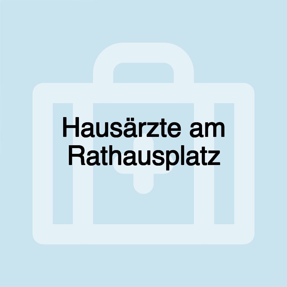 Hausärzte am Rathausplatz