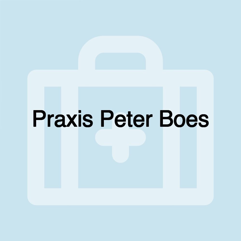 Praxis Peter Boes