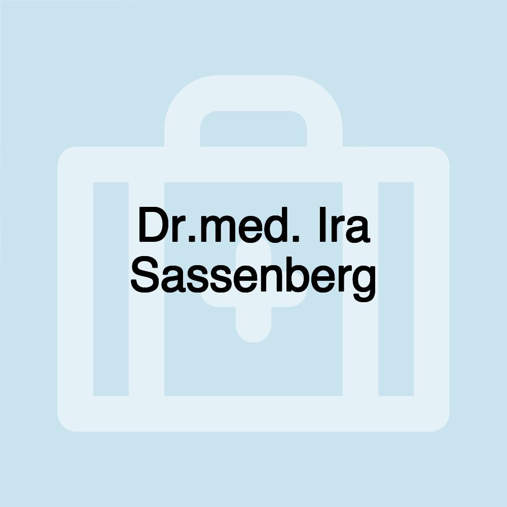 Dr.med. Ira Sassenberg