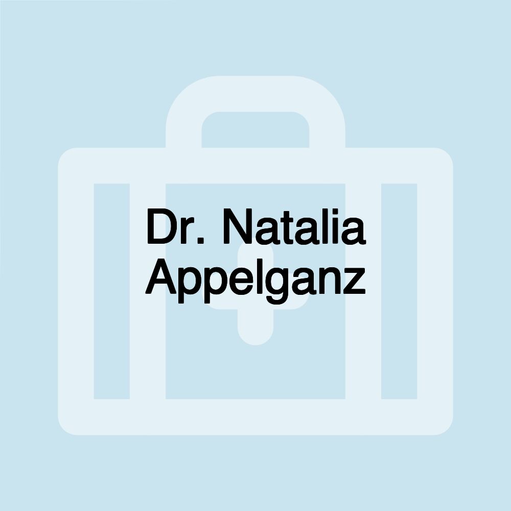 Dr. Natalia Appelganz