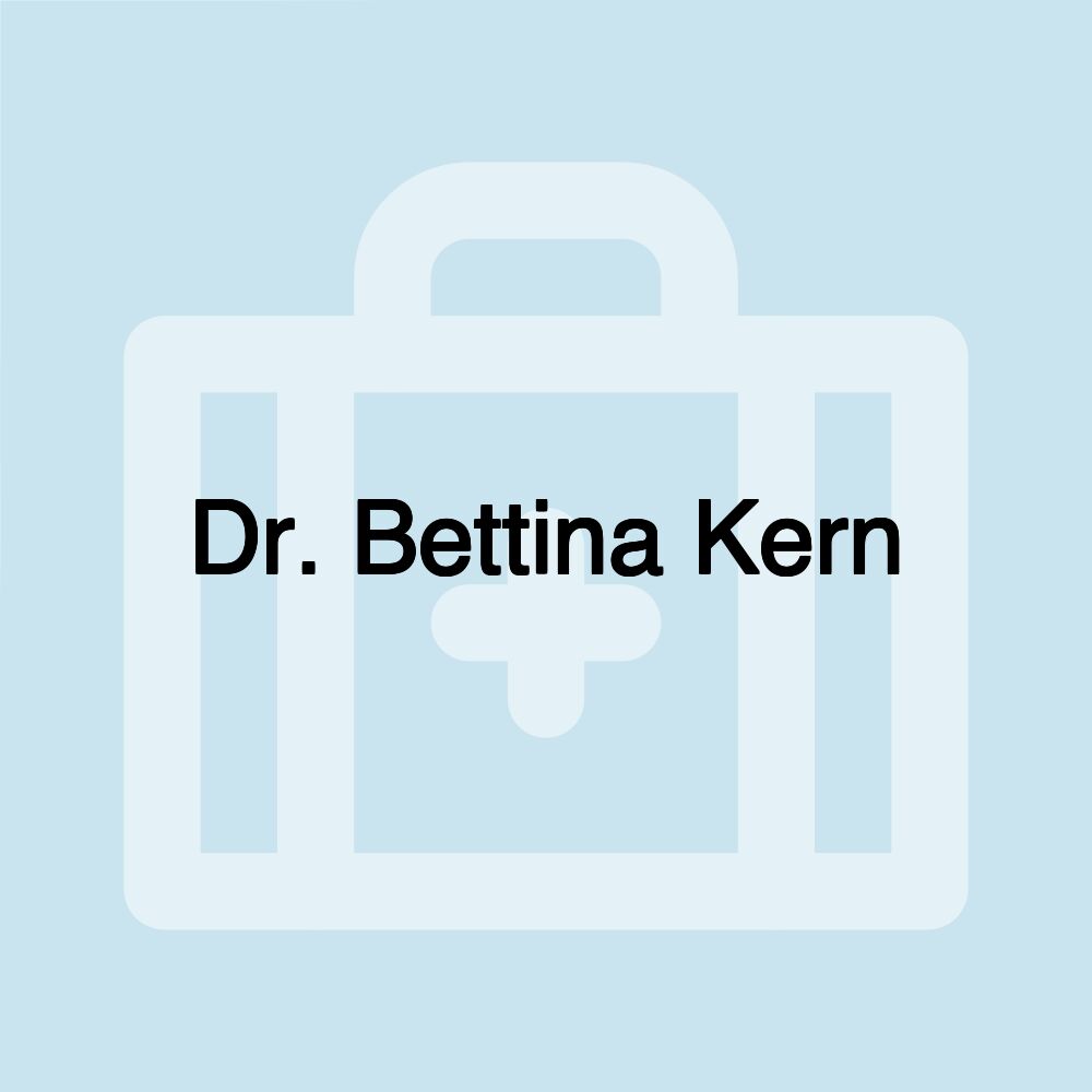 Dr. Bettina Kern