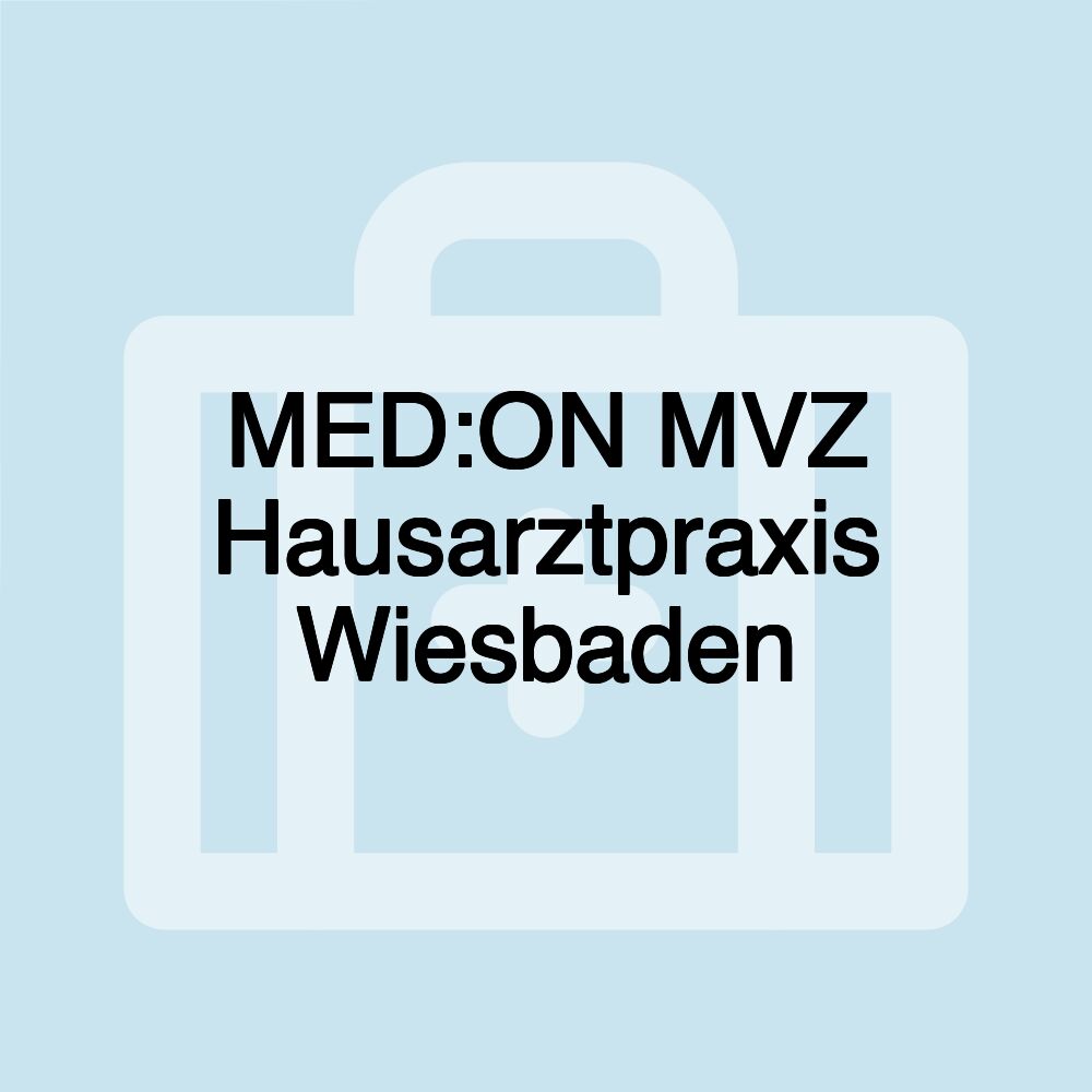 MED:ON MVZ Hausarztpraxis Wiesbaden