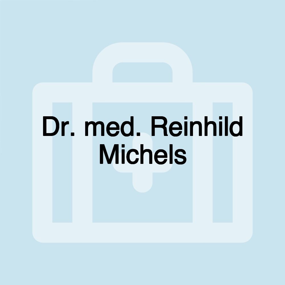 Dr. med. Reinhild Michels